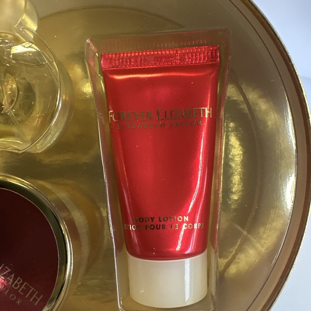 VTG Elizabeth Taylor Forever Eau De Parfum, Lotion & Powder Set of 3 NEW IN BOX - Picture 4 of 6